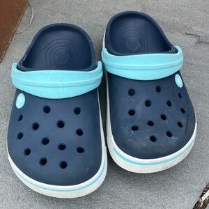 CROCS Blue Sandals with Ventilation Holes